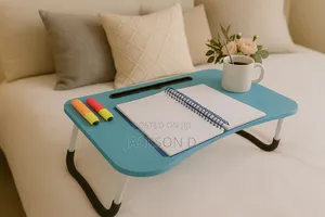 Foldable in-Bed Reading and Laptop Table