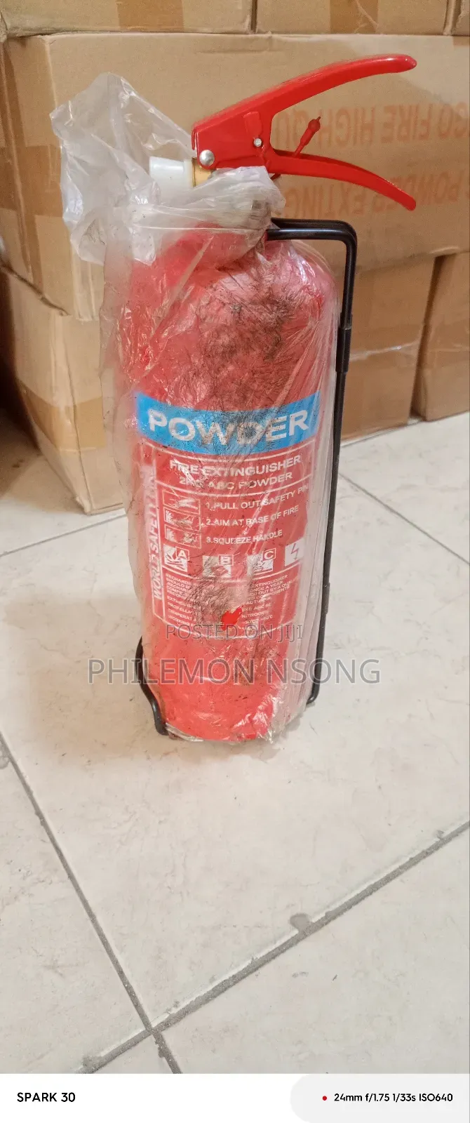 2kg Dcp Fire Extinguisher.