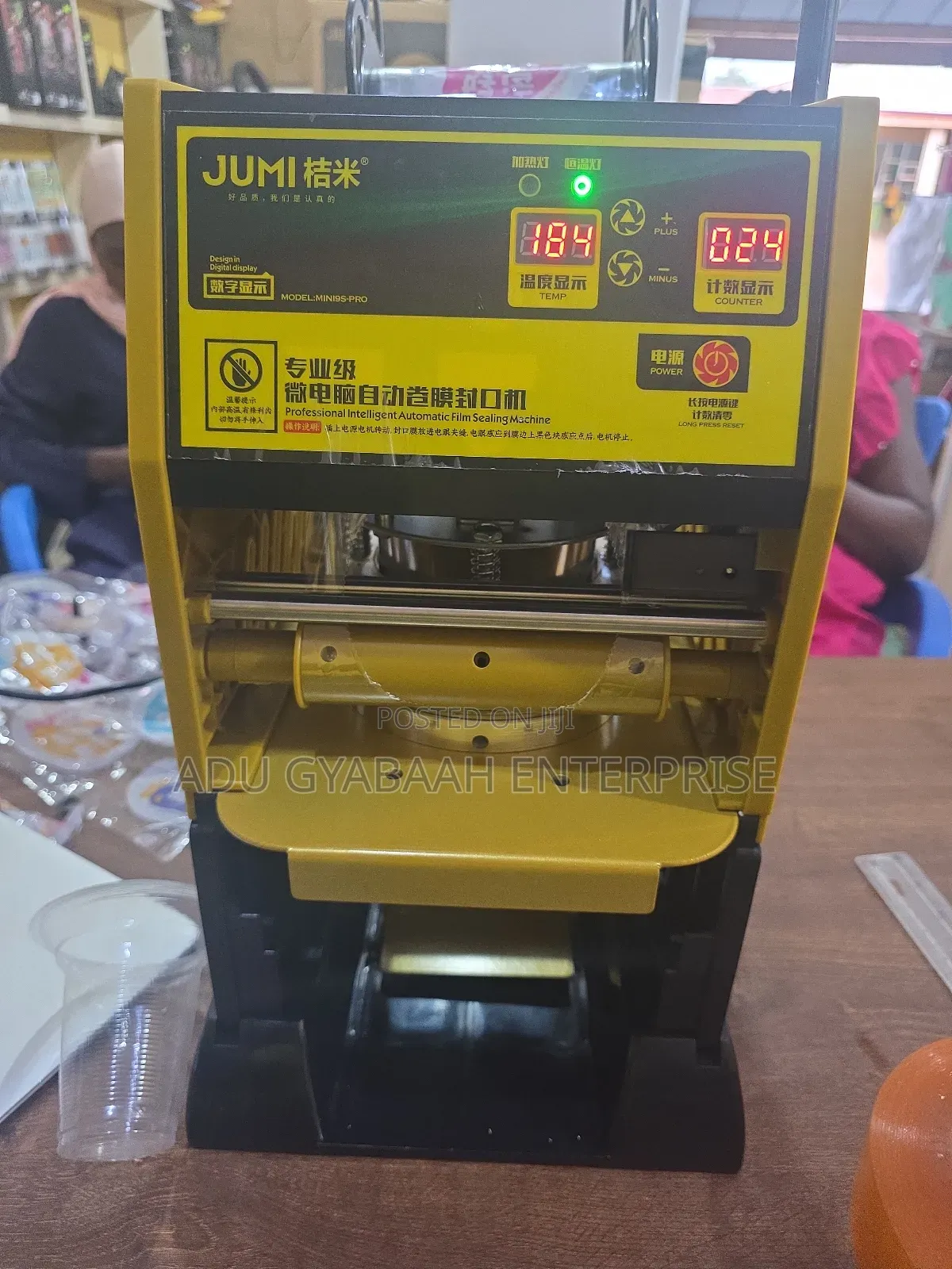 Semi-Automatic Cup Sealing Machine