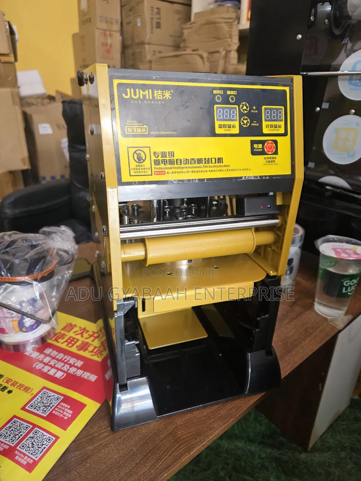 Semi-Automatic Cup Sealing Machine