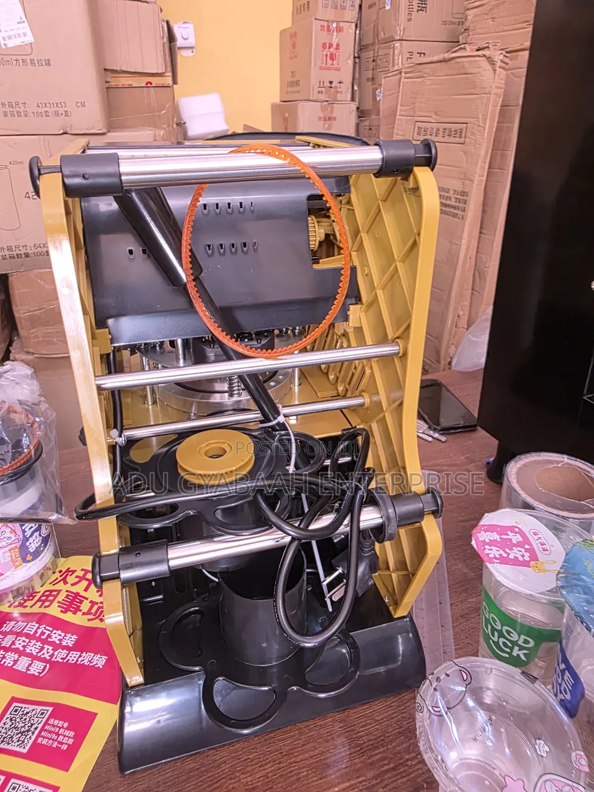Semi-Automatic Cup Sealing Machine