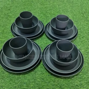 16pcs Plastic Dinner Bowl Set