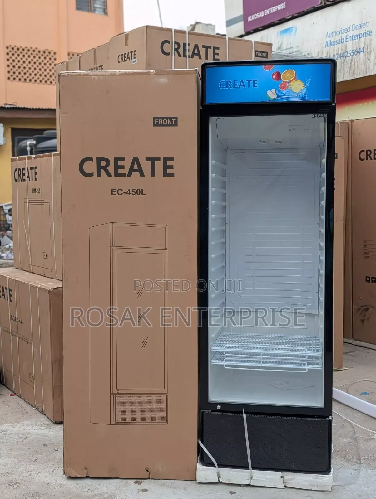 Create ( *German* ) *450l* Display Fridge Bigger Size **