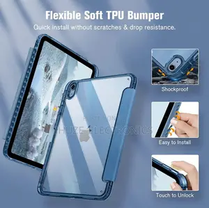 iPad 10th Gen 10.9" and iPad A16 Cover With Pencil Holder