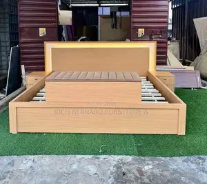 Laminated Queen Size Bed Frame
