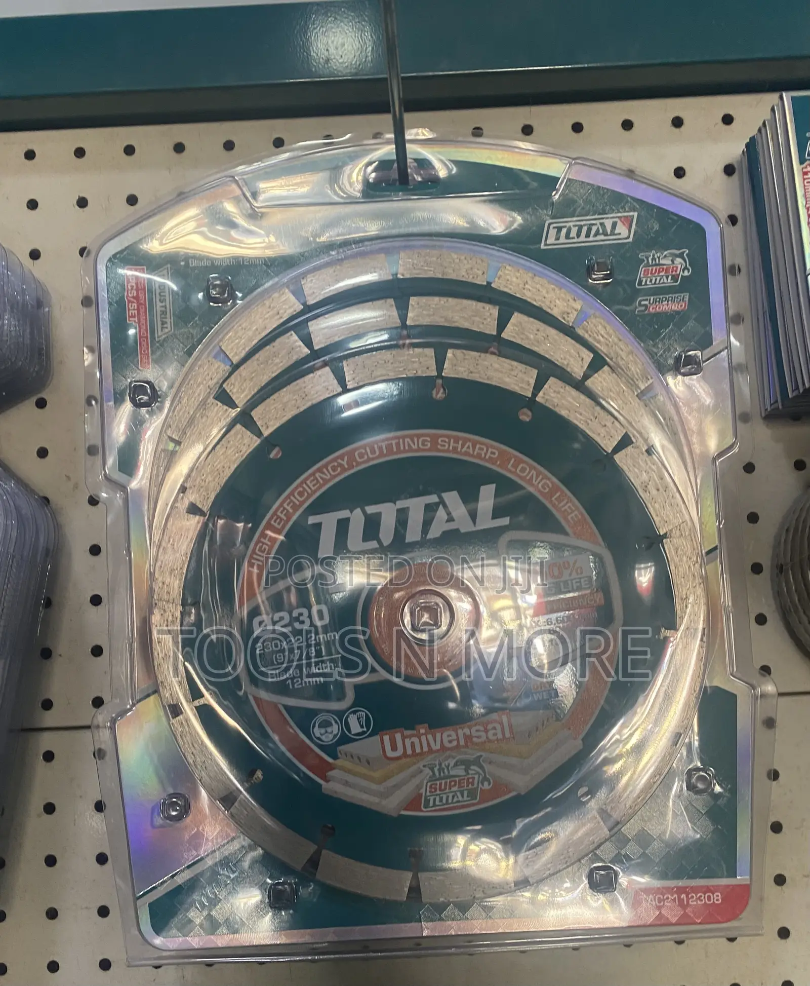 Total 3pcs Set Diamond Cutting Disc 9”
