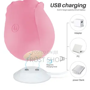 Silicon Clitoral Sucking Rose Vibrator