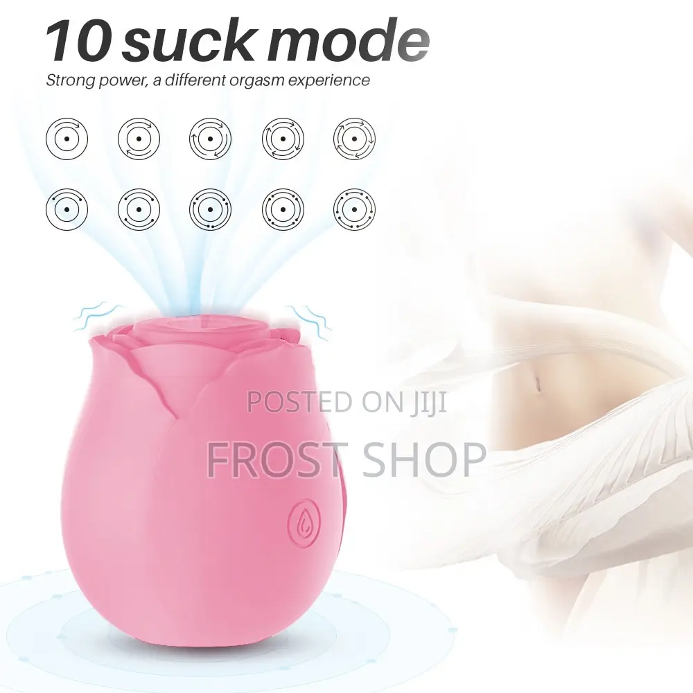 Silicon Clitoral Sucking Rose Vibrator