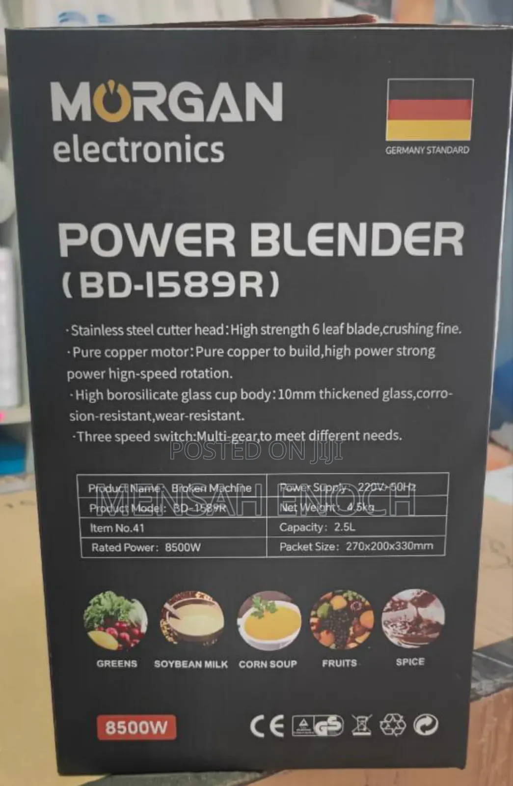Morgan - German Blender