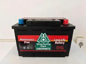 Din75mf 12v 75ah Car Battery – Maintenance Free