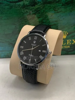 Rolex Leather Watch – Men’S Classic Watch With Leather Strap in Ghana