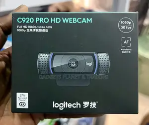 C920 Hd Pro Webcam Full Hd 1080p Video Calling With Stereo Audio