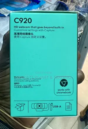 C920 Hd Pro Webcam Full Hd 1080p Video Calling With Stereo Audio