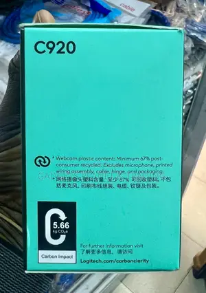 C920 Hd Pro Webcam Full Hd 1080p Video Calling With Stereo Audio