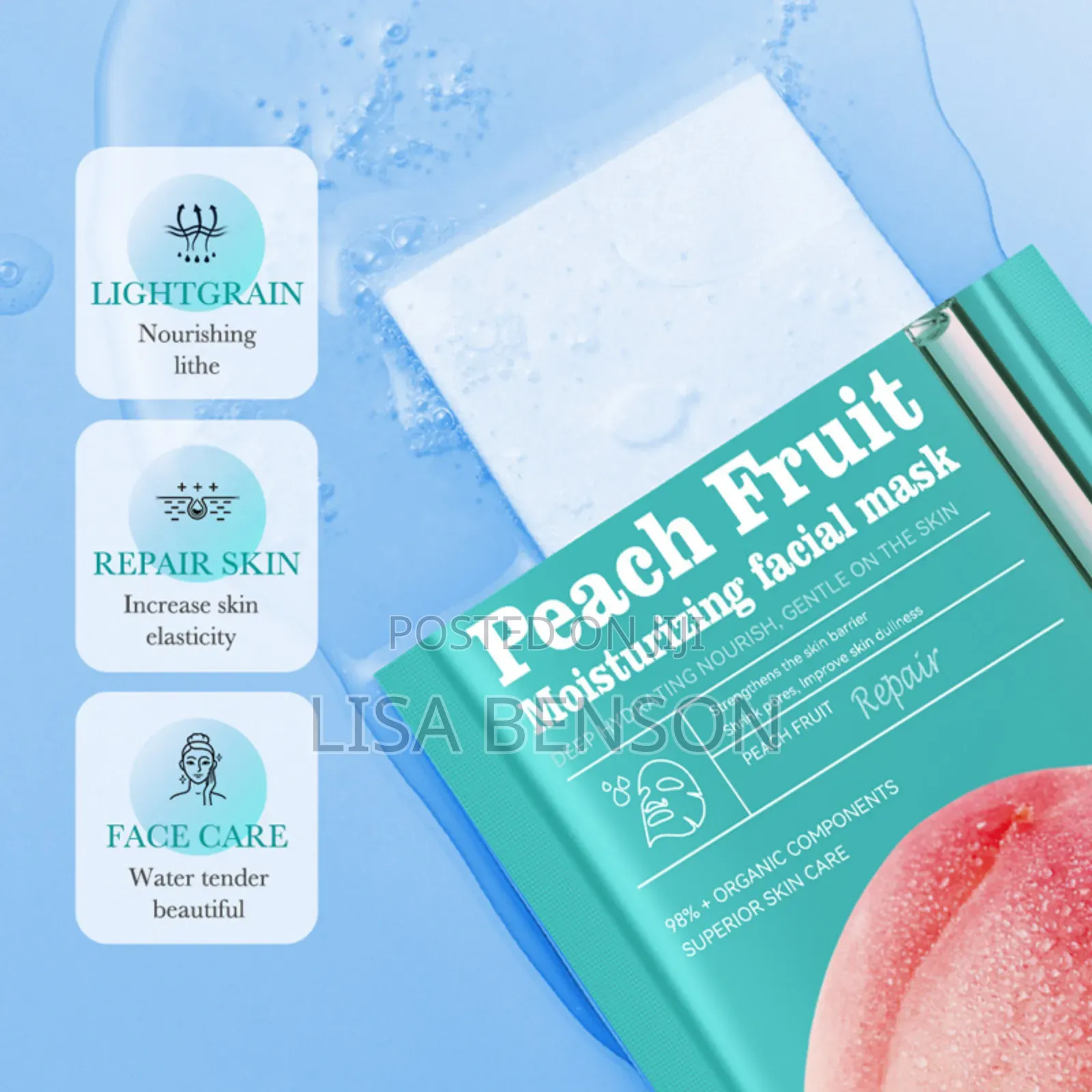 Sadoer Fruit Facial Mask – Soft, Smooth Glowing Skin Care