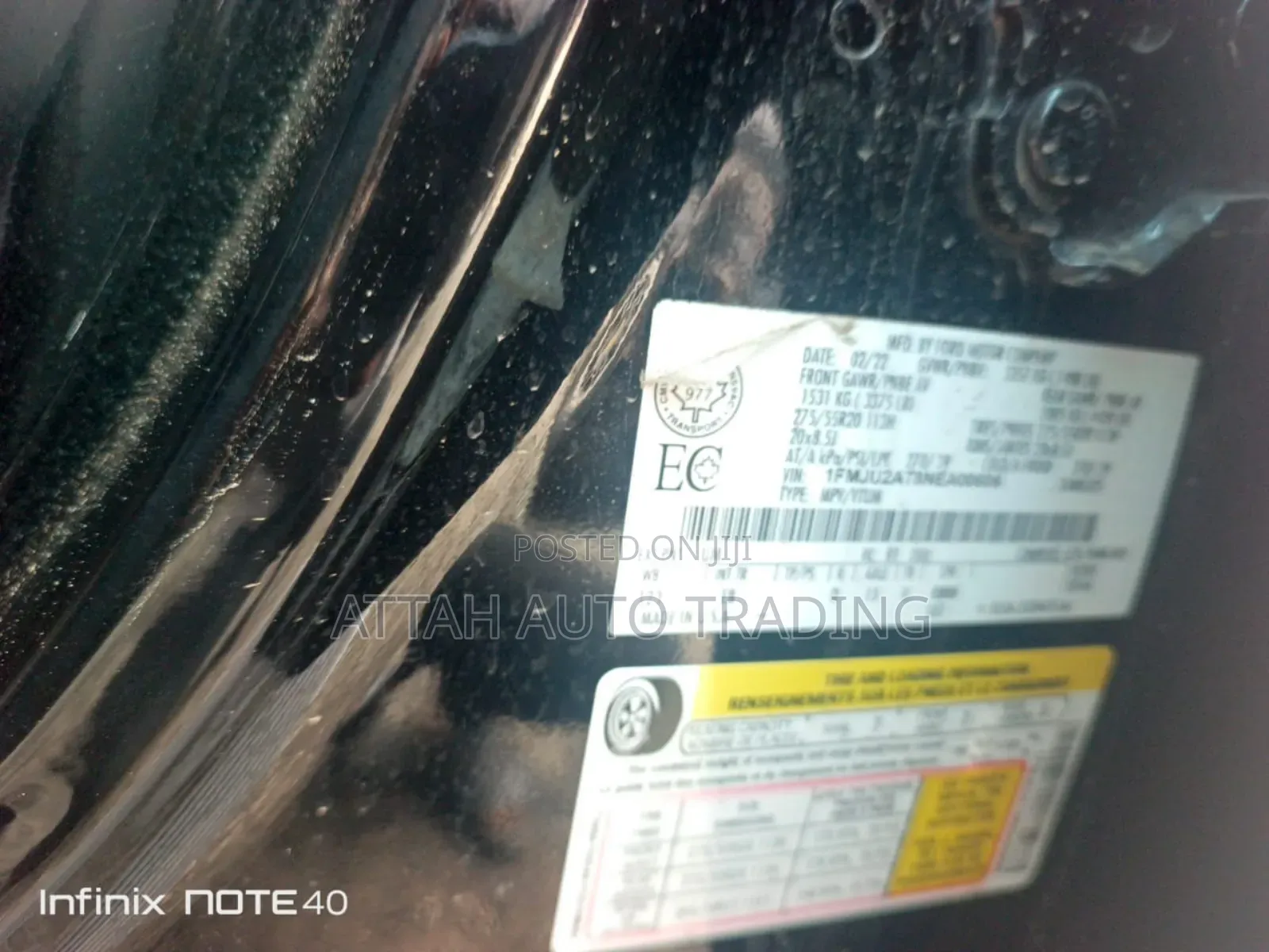 Ford Expedition 2022 Black