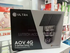 2 Lens Solar 4g Security Camera