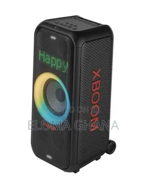 Telescopic Wheel Lg Xboom Xl7t Is a Portable Bluetooth Party Speaker