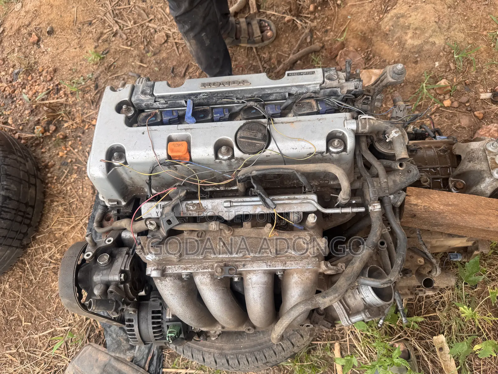 Honda Engine Comes With Gearbox for Sale