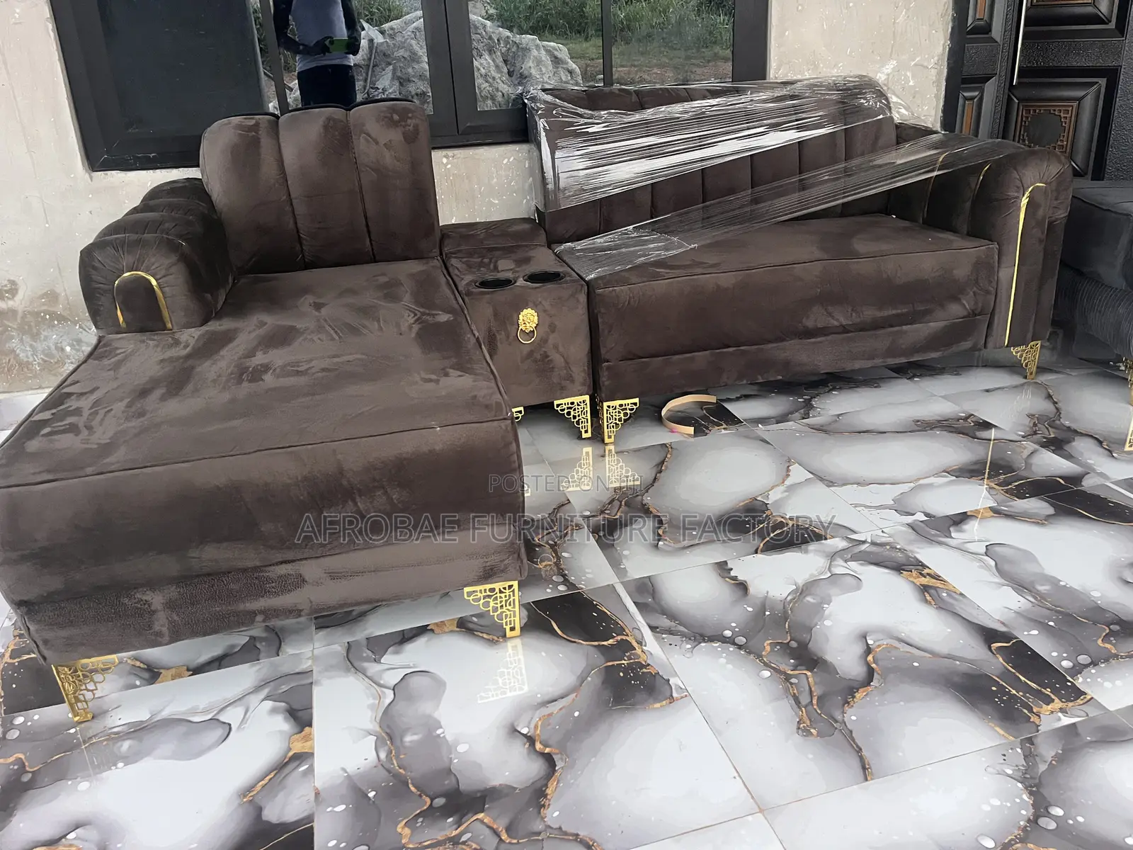 Comfortable Factory Sofas L Shape Sectional