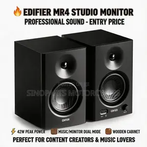 Edifier Mr4 Studio Monitor Speakers Professional Sound Music Monitor