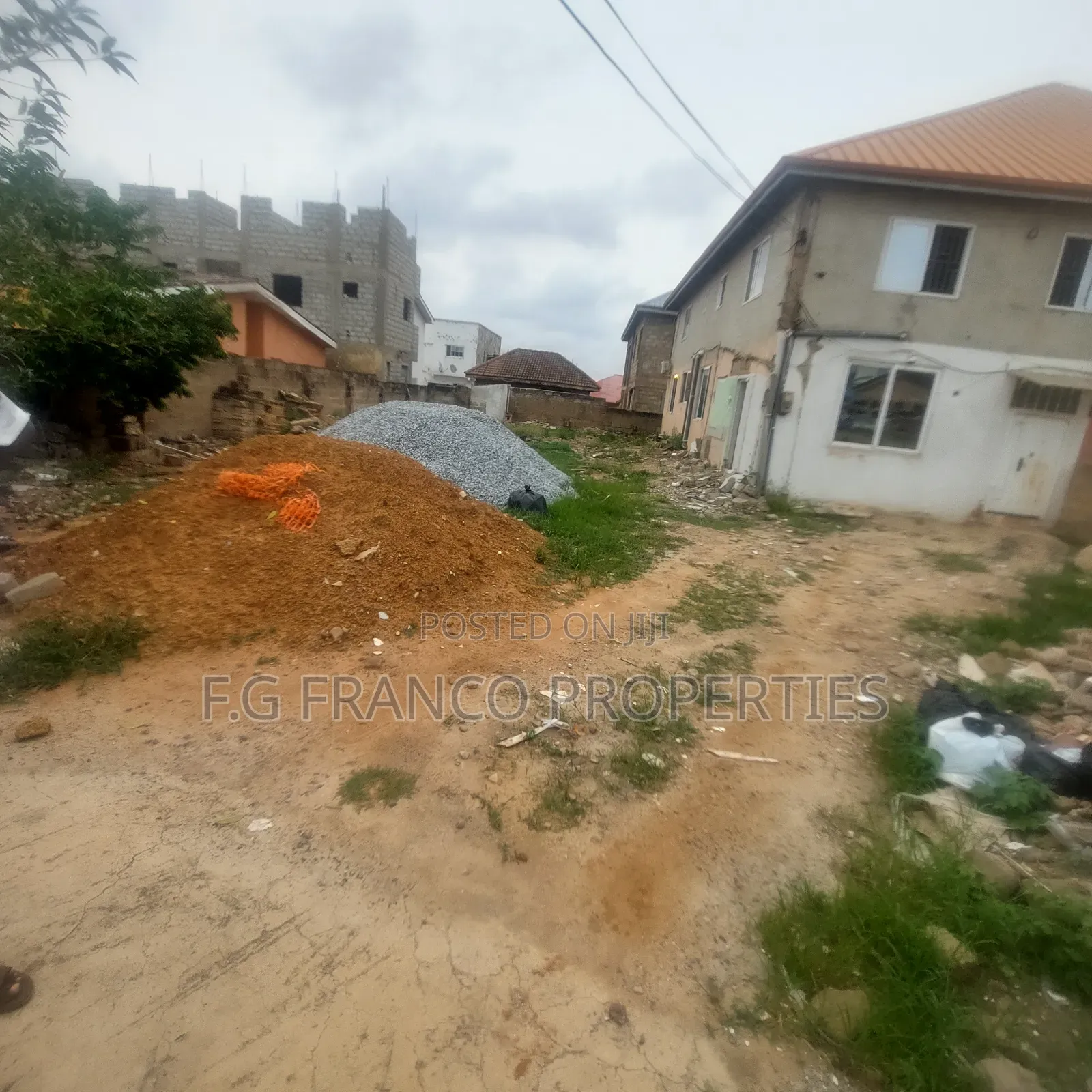Half Plot of Land for Sale at Spintex