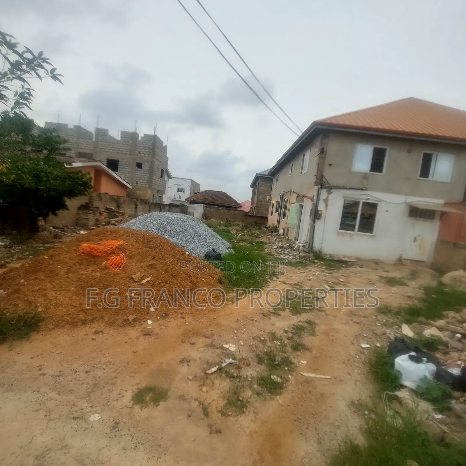 Half Plot of Land for Sale at Spintex