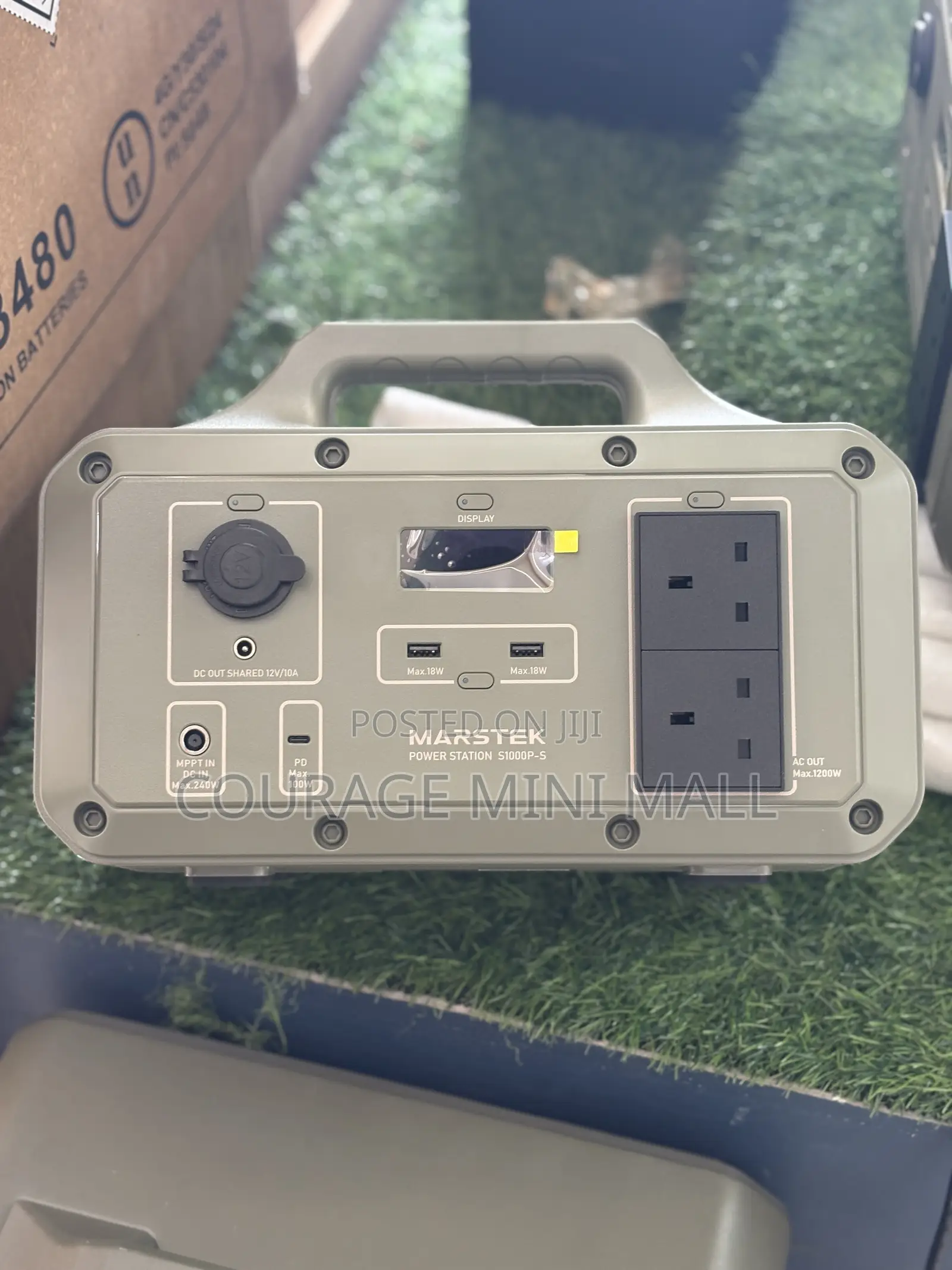 500w Portable Solar Power Station