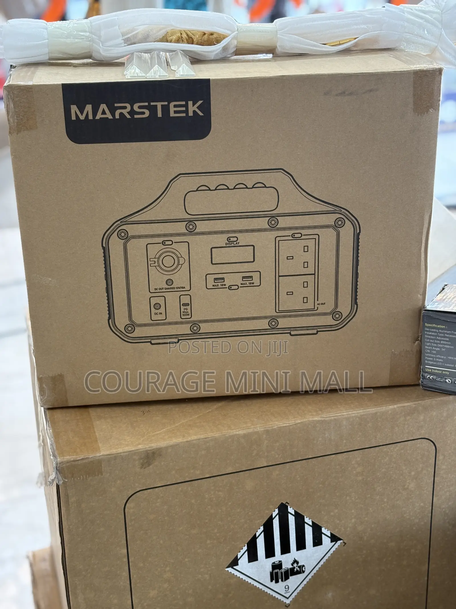 500w Portable Solar Power Station