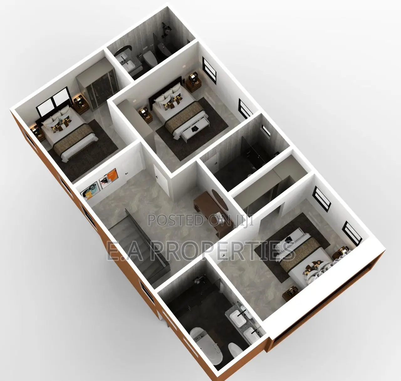 3bdrm Duplex in Ea Properties, Lake Side Estate for sale