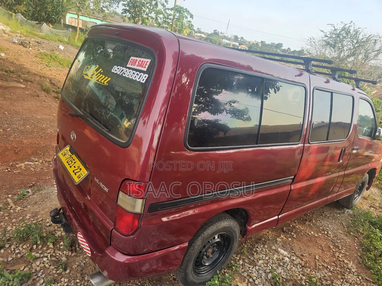 Toyota HiAce 2008 Red