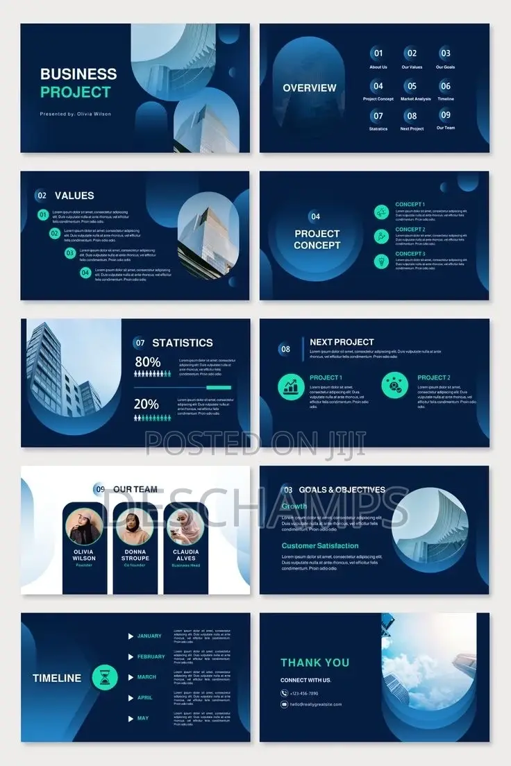 Presentation Slides Designs