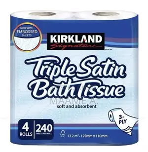 Kirkland Signature Triple Satin 3-Ply Toilet Tissue