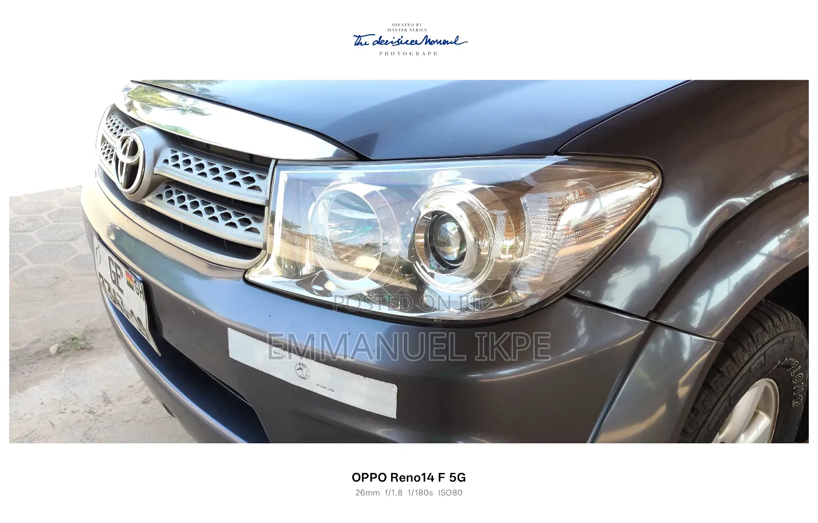 Toyota Fortuner 3.0 D AWD 2012 Gray