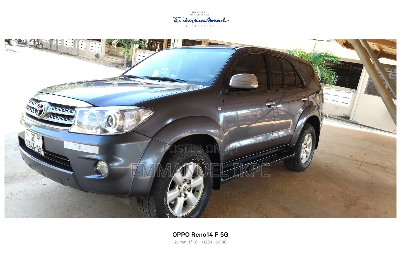 Toyota Fortuner 3.0 D AWD 2012 Gray