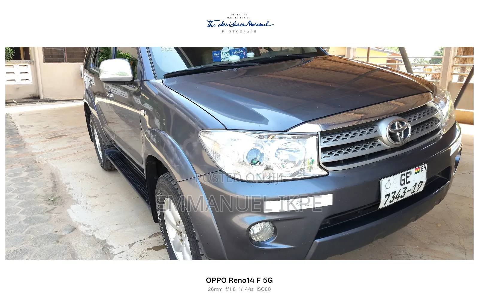 Toyota Fortuner 3.0 D AWD 2012 Gray