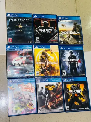 Ps4 Gaming Disc for Selling .Works With Ps5 Too