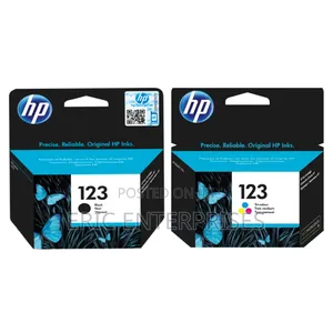 Hp 123 Ink Black and Tri-Colour
