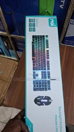 Usb Keyboard and Mouse With Background Light