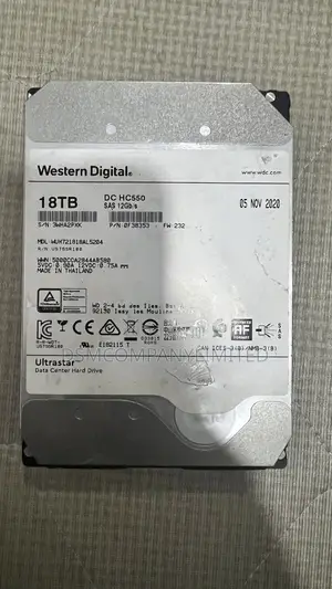 18tb Sas Western Digital Data Center Hard Drive(Dhc)