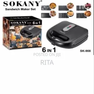 6in1 Bread Toaster or Sandwich Maker