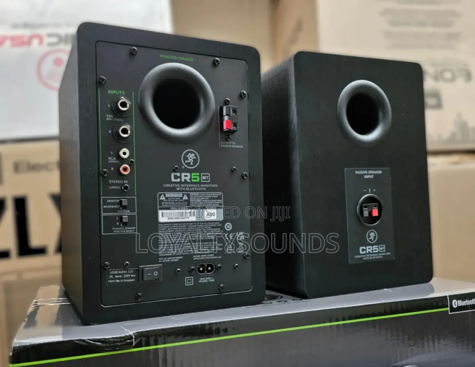 Mackie Cr5bt Studio Monitors With Bluetooth