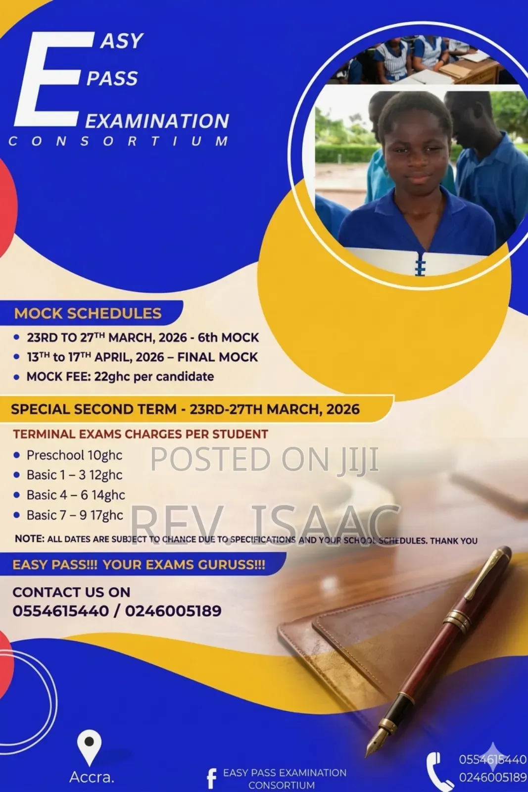 All Basic Schools in Ghana Exams Questions