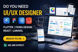 Ui/Ux Designer | Flutter | Figma Design | React | Laravel