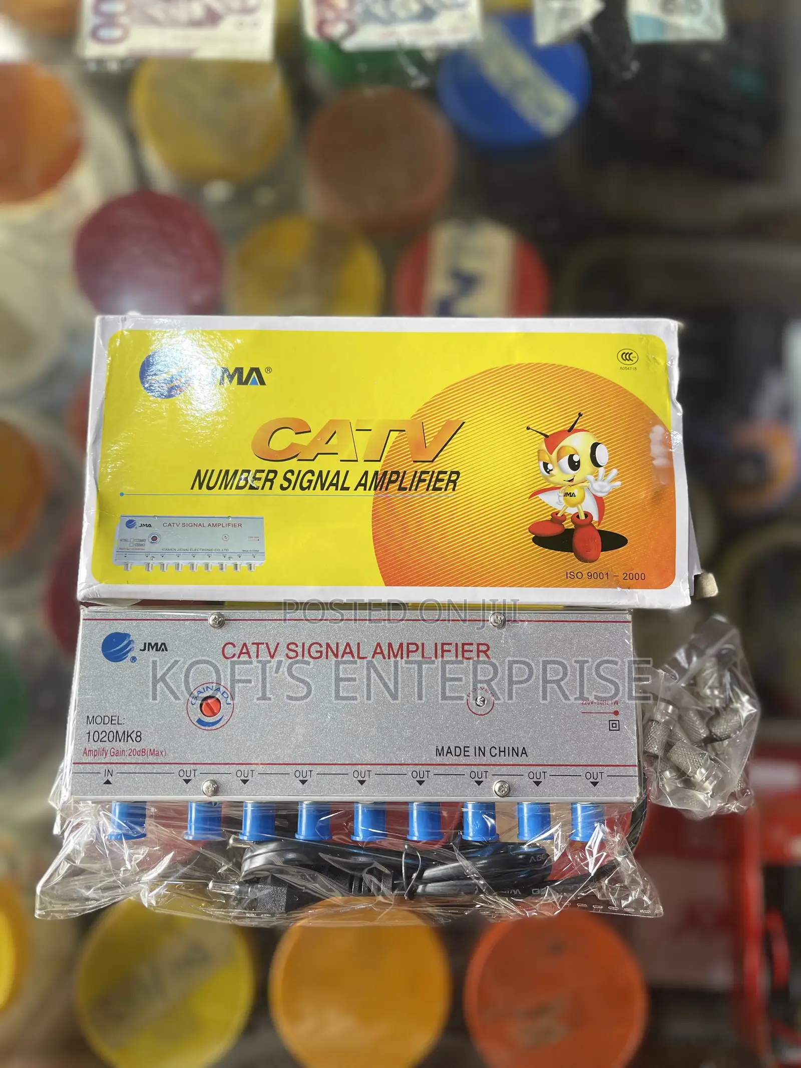Catv 8 Way Signal Amplifier
