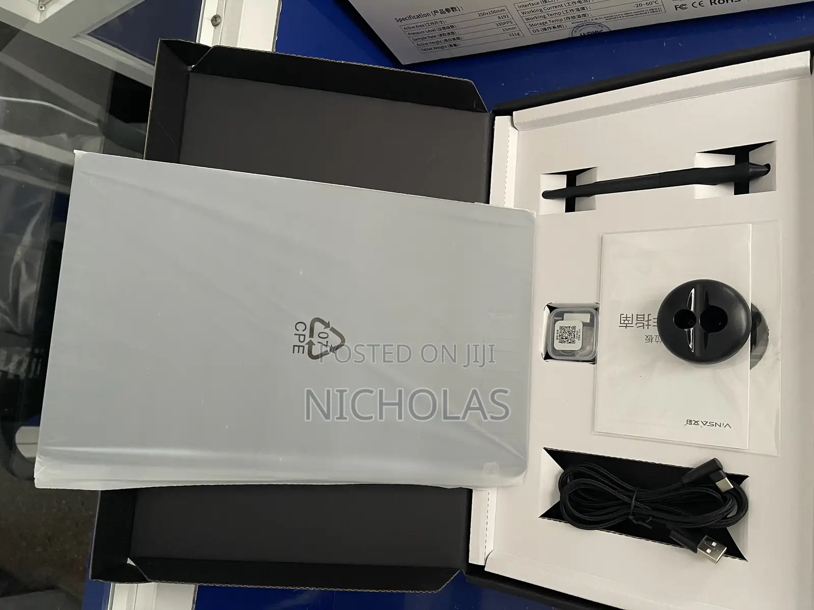 Vinsa T906 Graphics Drawing Tablet – For Digital Art Online Teaching