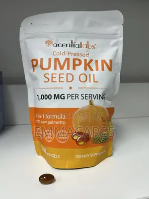 Cold Pressed Pumpkin Seed Oil With Saw Palmetto