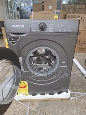 Nasco Inverter Motor Washing Machine 8kg Front Load Full Automatic