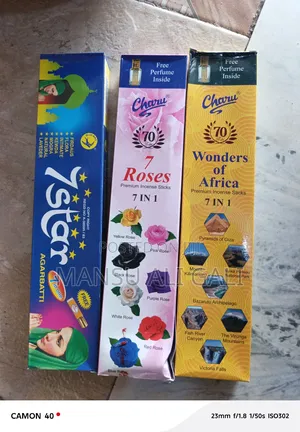 7 Roses, 7 Star and 70 Wonders of Africa Incense
