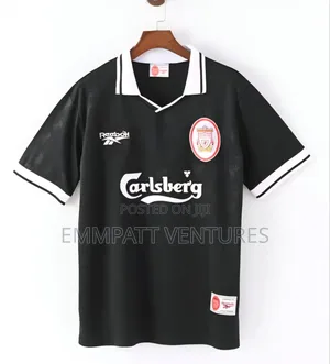 Liverpool Black Retro Jerseys